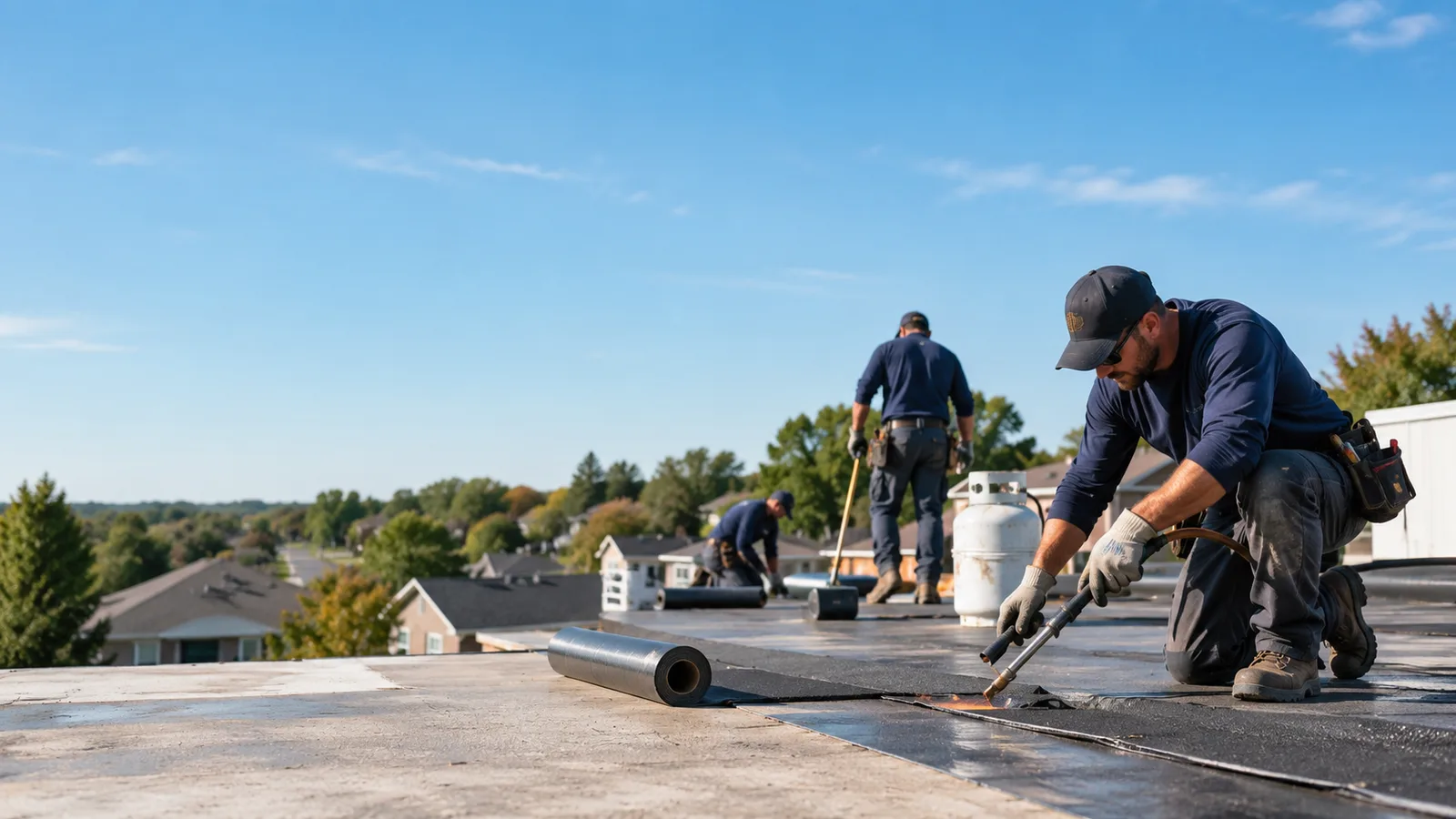 Flat Roof Leak Repair providers in Chatham, IL